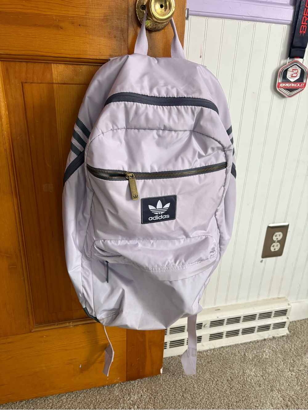 Adidas Lilac Trefoil Backpack